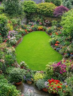 Gartenbepflanzung